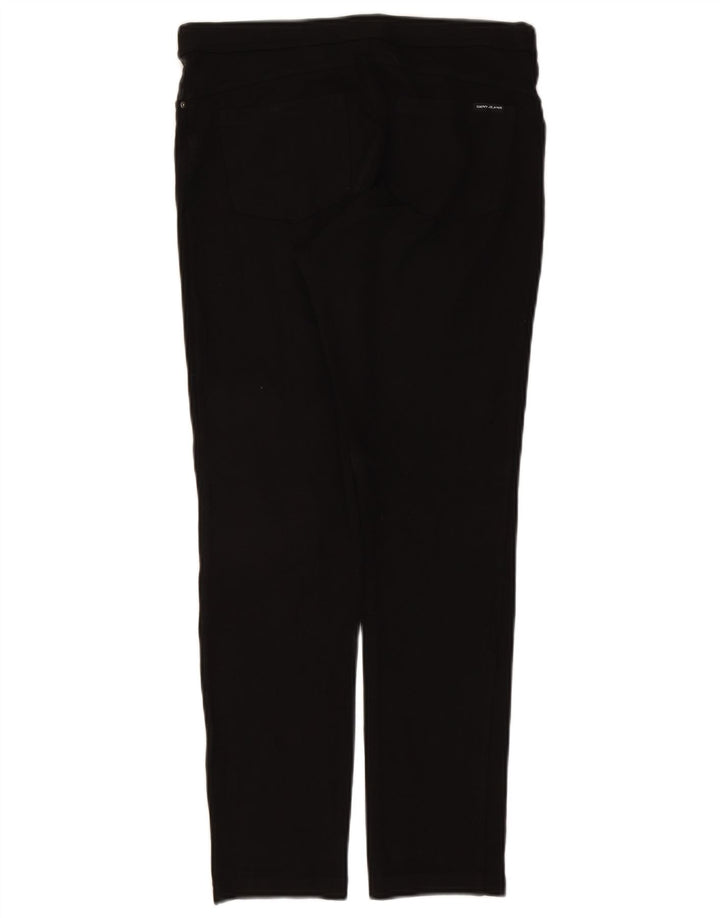 Dkny Dame Slim Casual Bukser Medium W30 L27 Sort Viscose