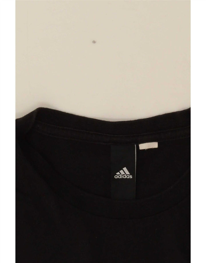 Adidas Grafisk T-shirt top til mænd, lille sort