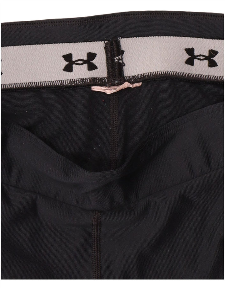 UNDER ARMOUR Dame Leggings UK 12 Medium Sort