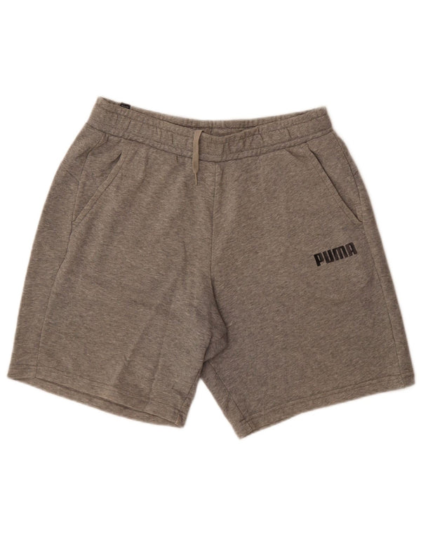 Puma Sportshorts til mænd Medium Grey Flecked Bomuld