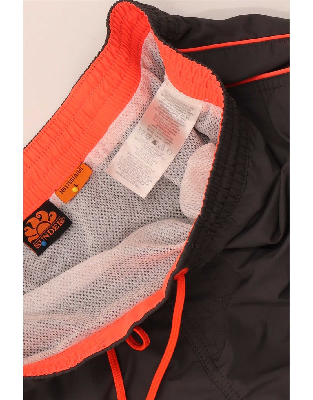 Sundek Herre Sportshorts Stor Grå Nylon