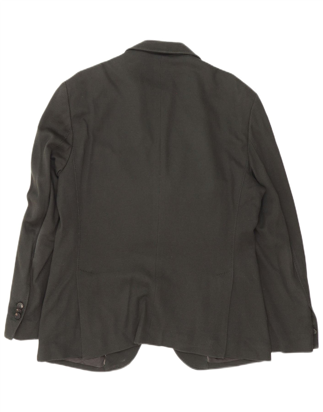 MASSIMO DUTTI Herre 3-knaps blazerjakke IT 50 Medium Grå Bomuld