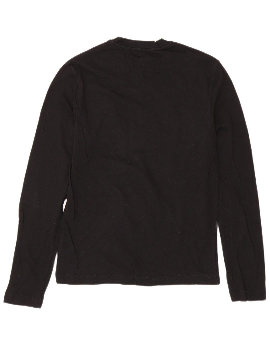 CALVIN KLEIN JEANS Herre grafisk top Langærmet lille sort bomuld