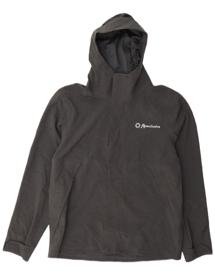 The North Face Regnjakke med hætte til mænd UK 40 Large Grå