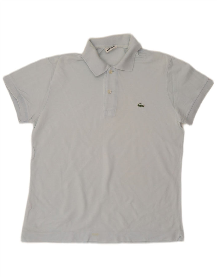 LACOSTE Poloskjorte til mænd str. 3 Lille blå bomuld