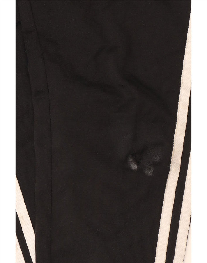 Adidas Drenge Træningsdragt Bukser Joggers 9-10 År Sort Polyester