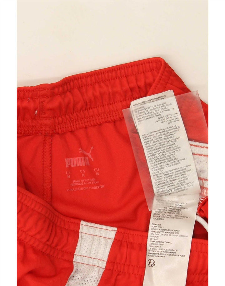 Puma Herre Sportshorts Medium Rød Colourblock Polyester