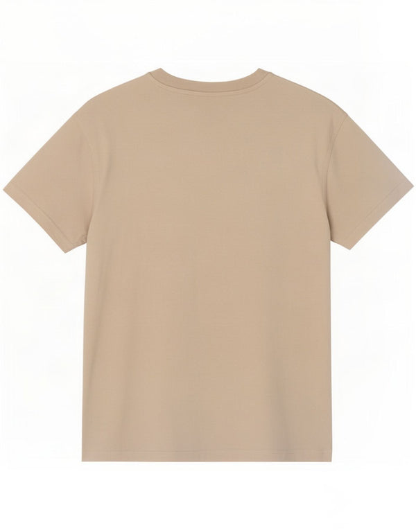 Carhartt Herre Regular T-Shirt Top Small Beige Cotton