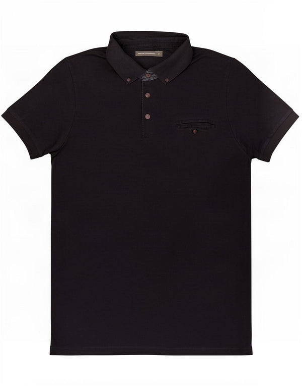 French Connection Herre poloshirt Stor marineblå bomuld
