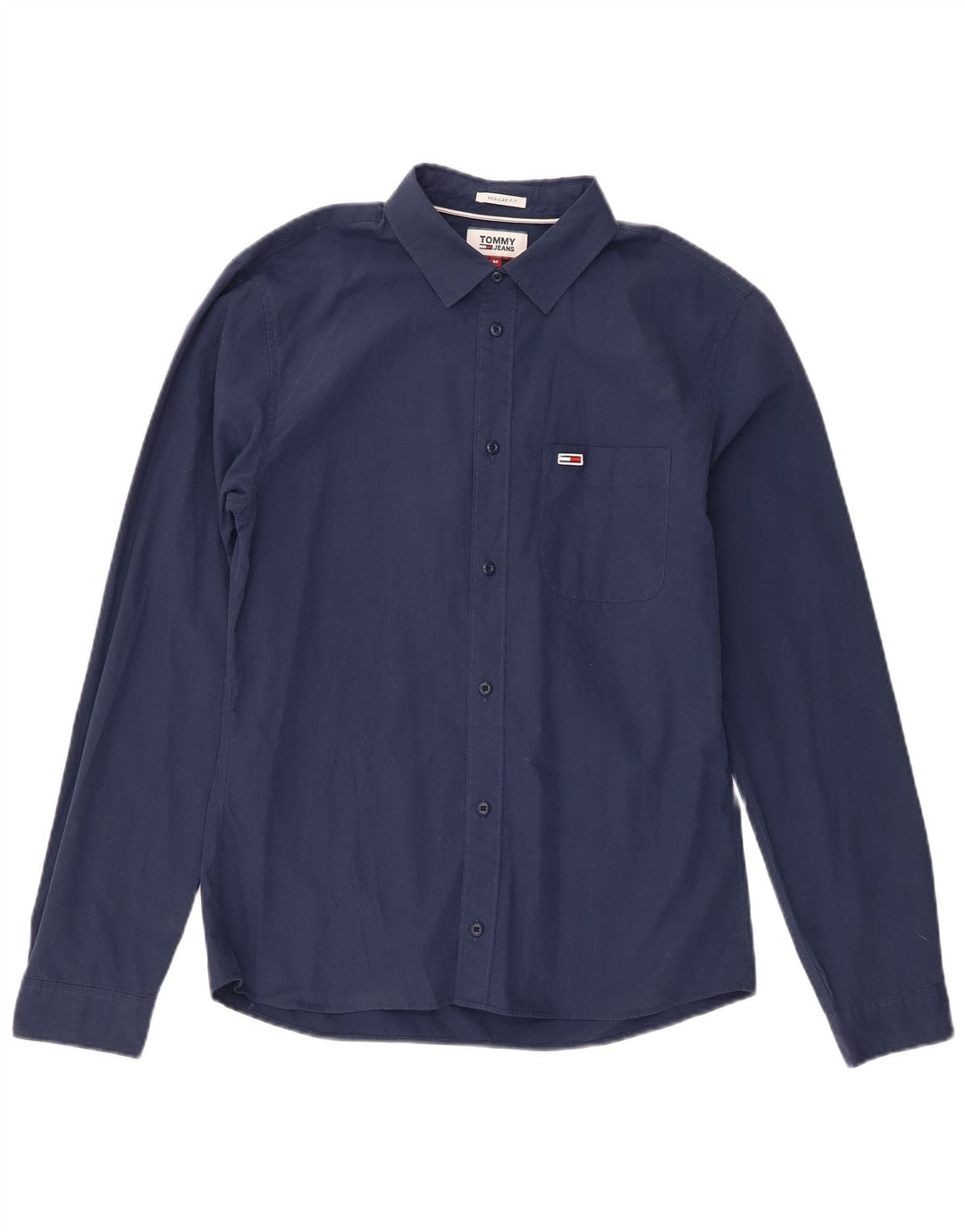 Tommy Hilfiger Herre Regular Fit skjorte Medium Navy Blue