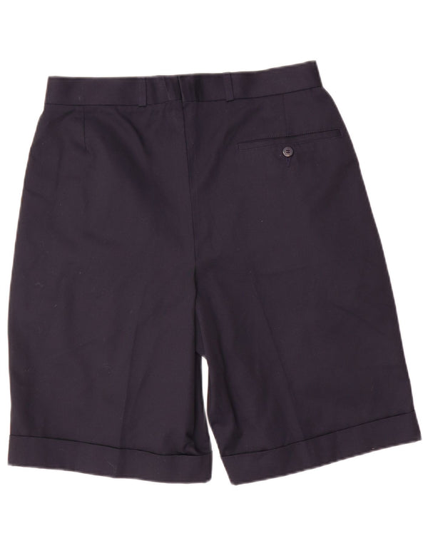 Lacoste Mens Pegged Chino Shorts Størrelse 40 Medium W32 Marineblå Bomuld