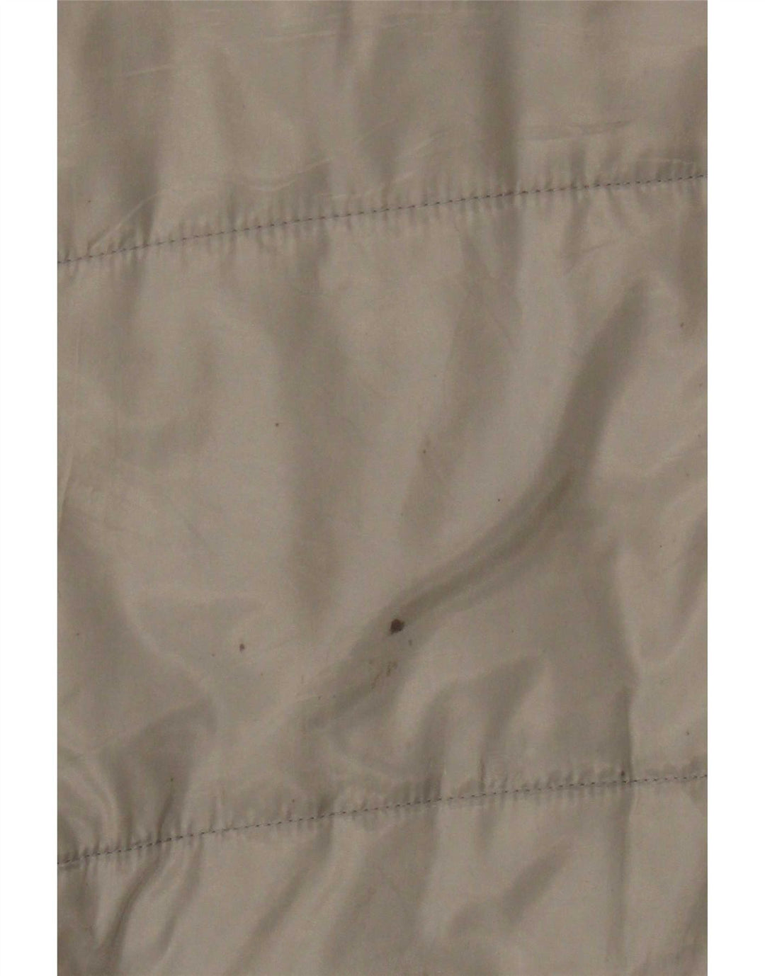 Zara Herre Polstret Gilet UK 42 XL Khaki Polyester