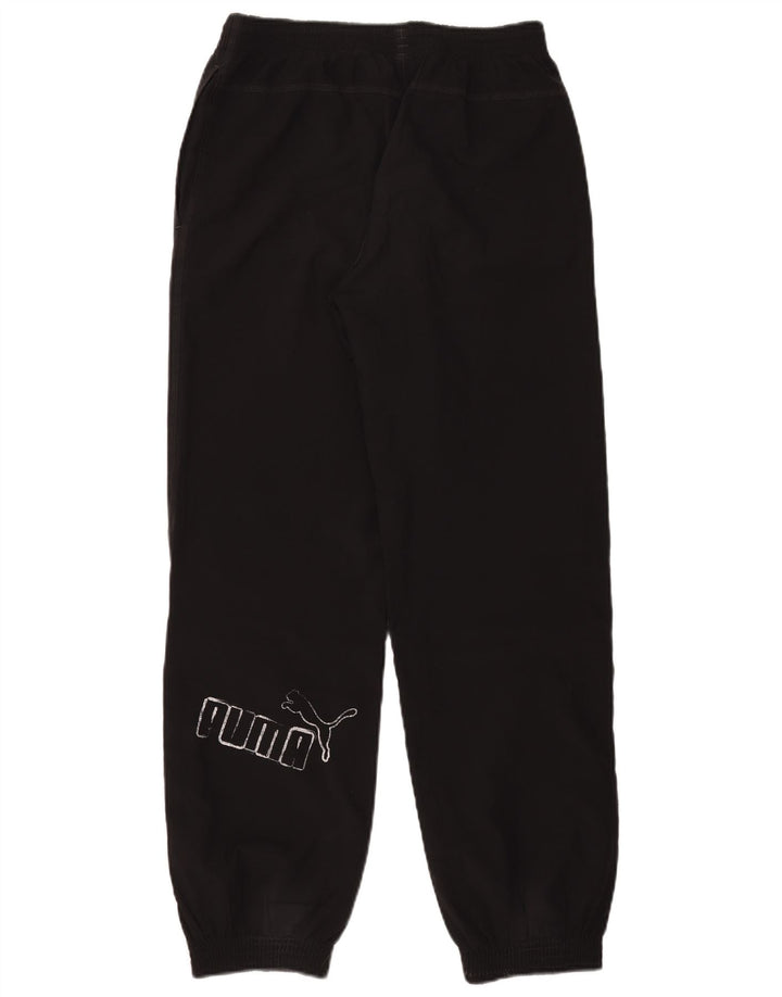 Puma Boys Grafisk træningsdragt Bukser Joggers 13-14 år Sort Polyester