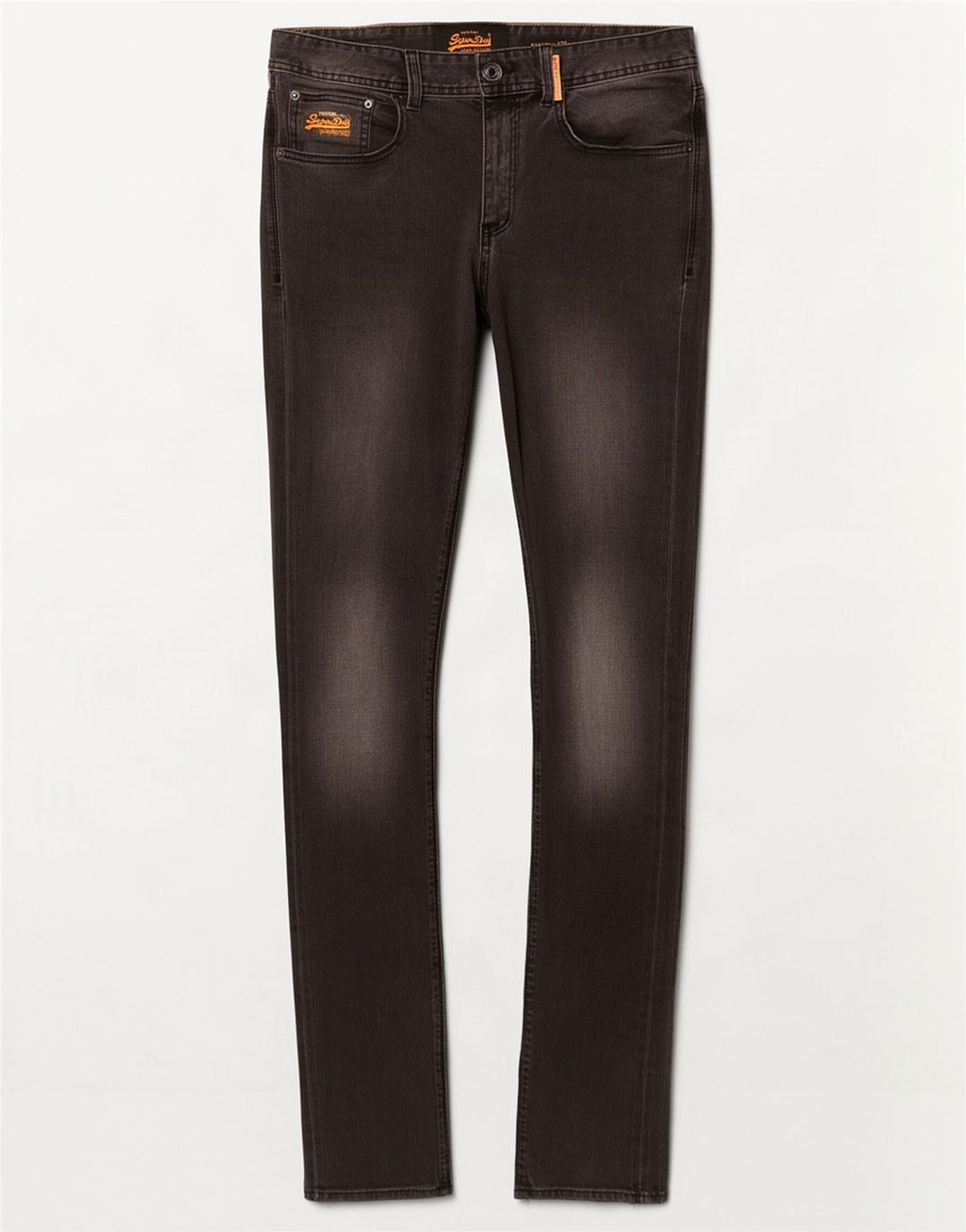 Superdry Herre Super Skinny Jeans W32 L32 Grå Bomuld