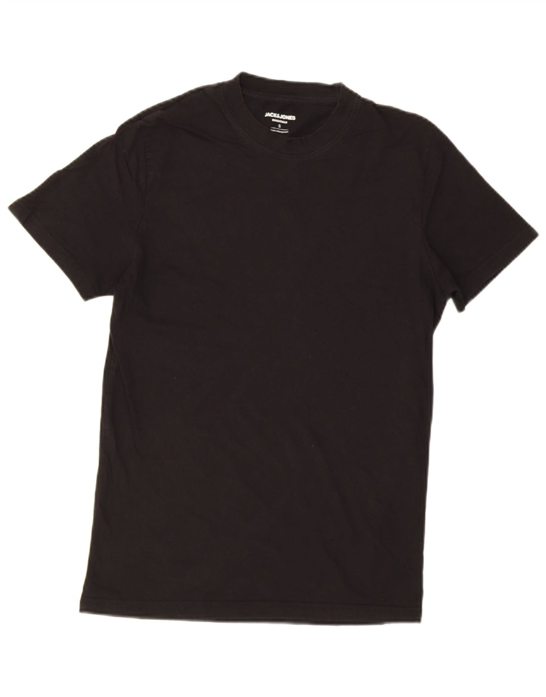 Jack & Jones herre T-shirt top lille sort bomuld