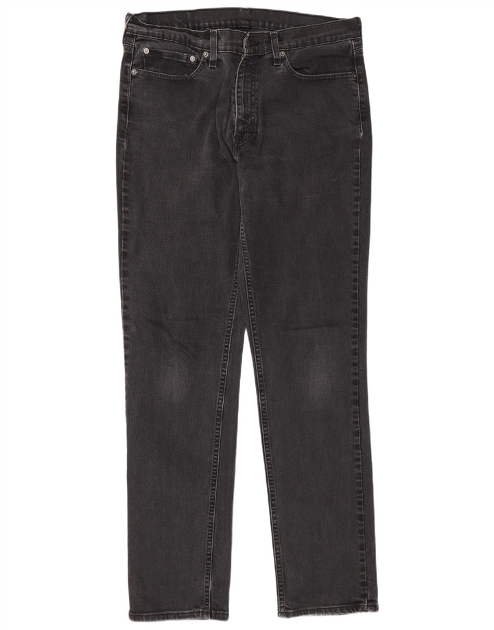 Levi's Herre 541 Straight Jeans W34 L36 Grå Bomuld