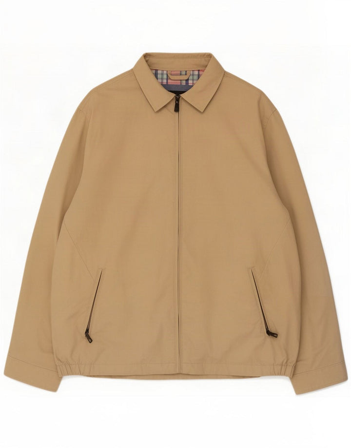 Marks & Spencer Herre Blue Harbor Bomber Jacket UK 44 2XL Beige
