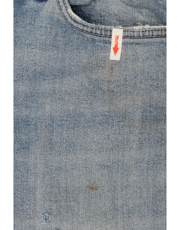 Marks & Spencer Herre Denim Shorts W34 Large Blue Cotton