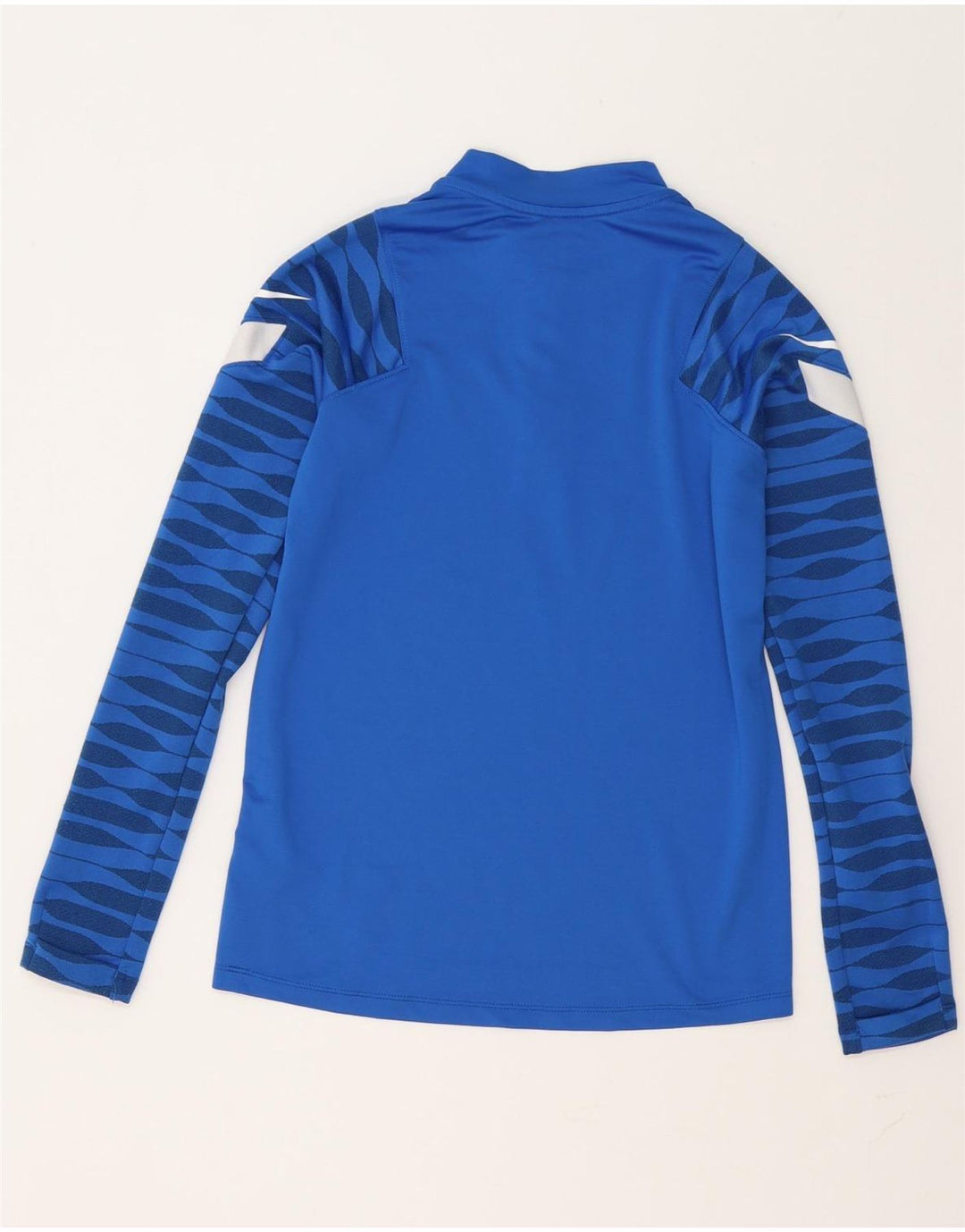 Nike Boys Dri Fit Pullover Træningsdragt Top 12-13 år Stor Blå Geometrisk