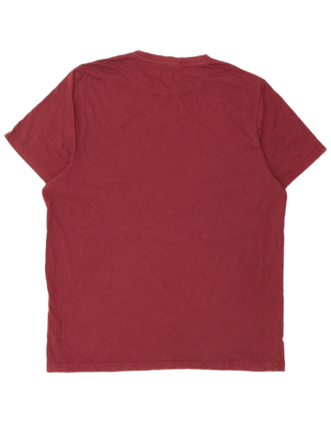 JACK WILLS Herre Classic Fit T-Shirt Top Large Maroon