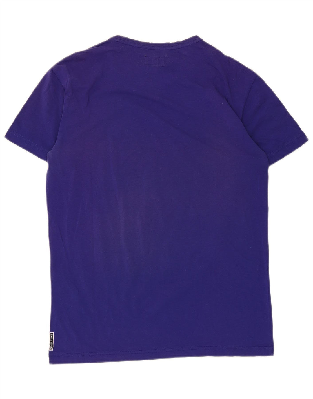 Armani Jeans Herre T-shirt Top Lille Lilla Bomuld