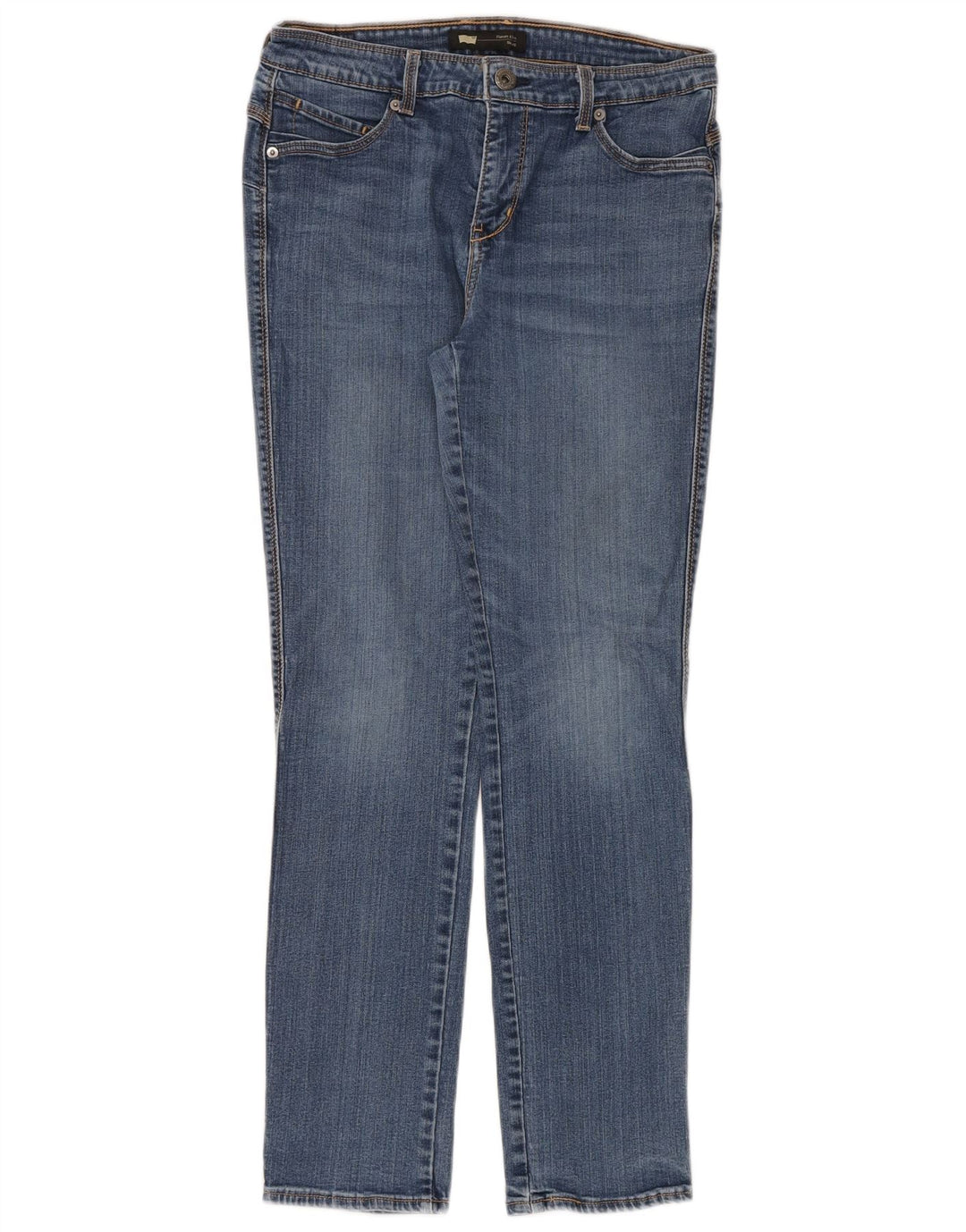 Levi's Dame Skinny Jeans US 12 Large W31 L32 Blå