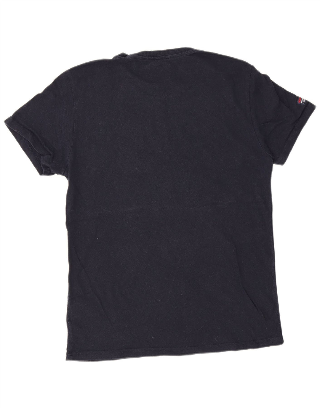 Superdry Grafisk T-shirt top til mænd Stor marineblå bomuld