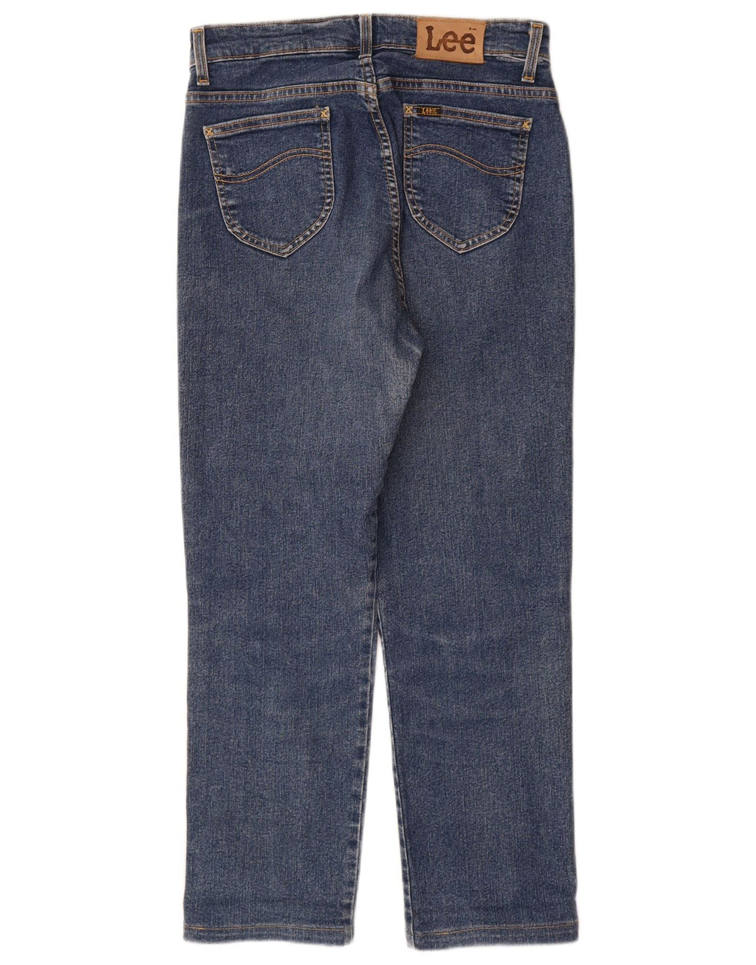 Lee Dame Dallas Straight Jeans W31 L28 Blå Bomuld