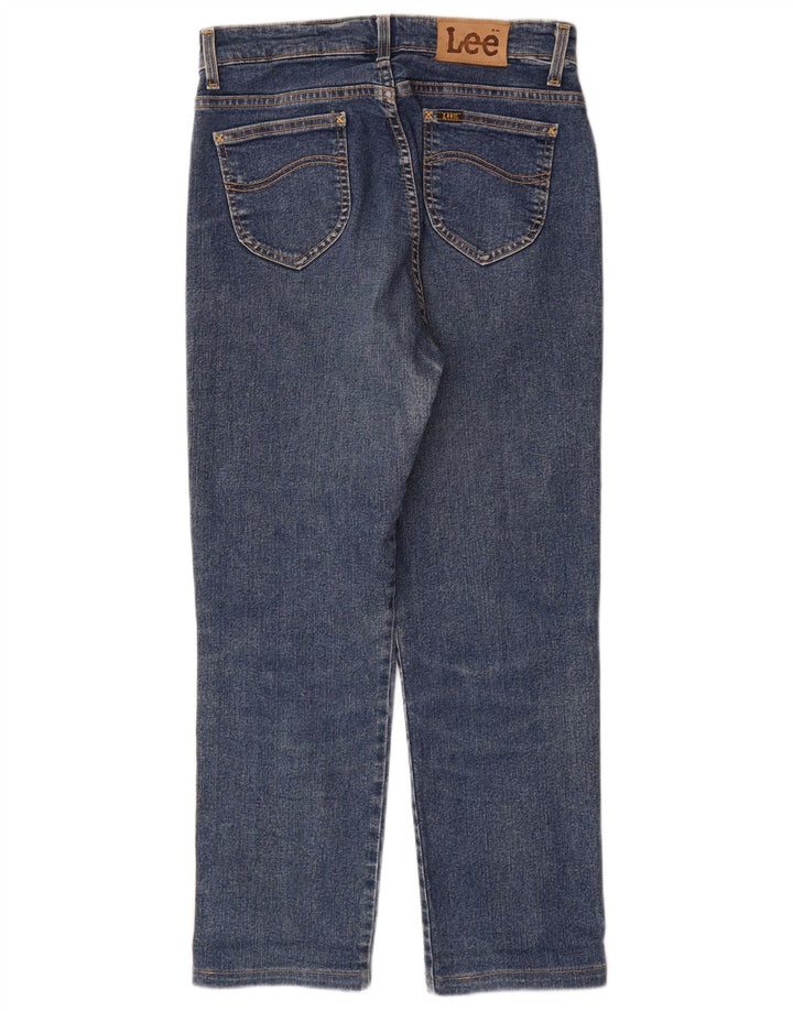 Lee Dame Dallas Straight Jeans W31 L28 Blå Bomuld