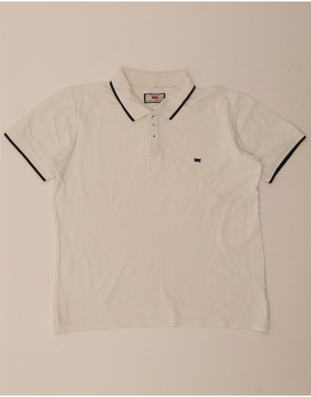 Carrera Herre Regular Fit Polo Shirt XL Hvidstribet
