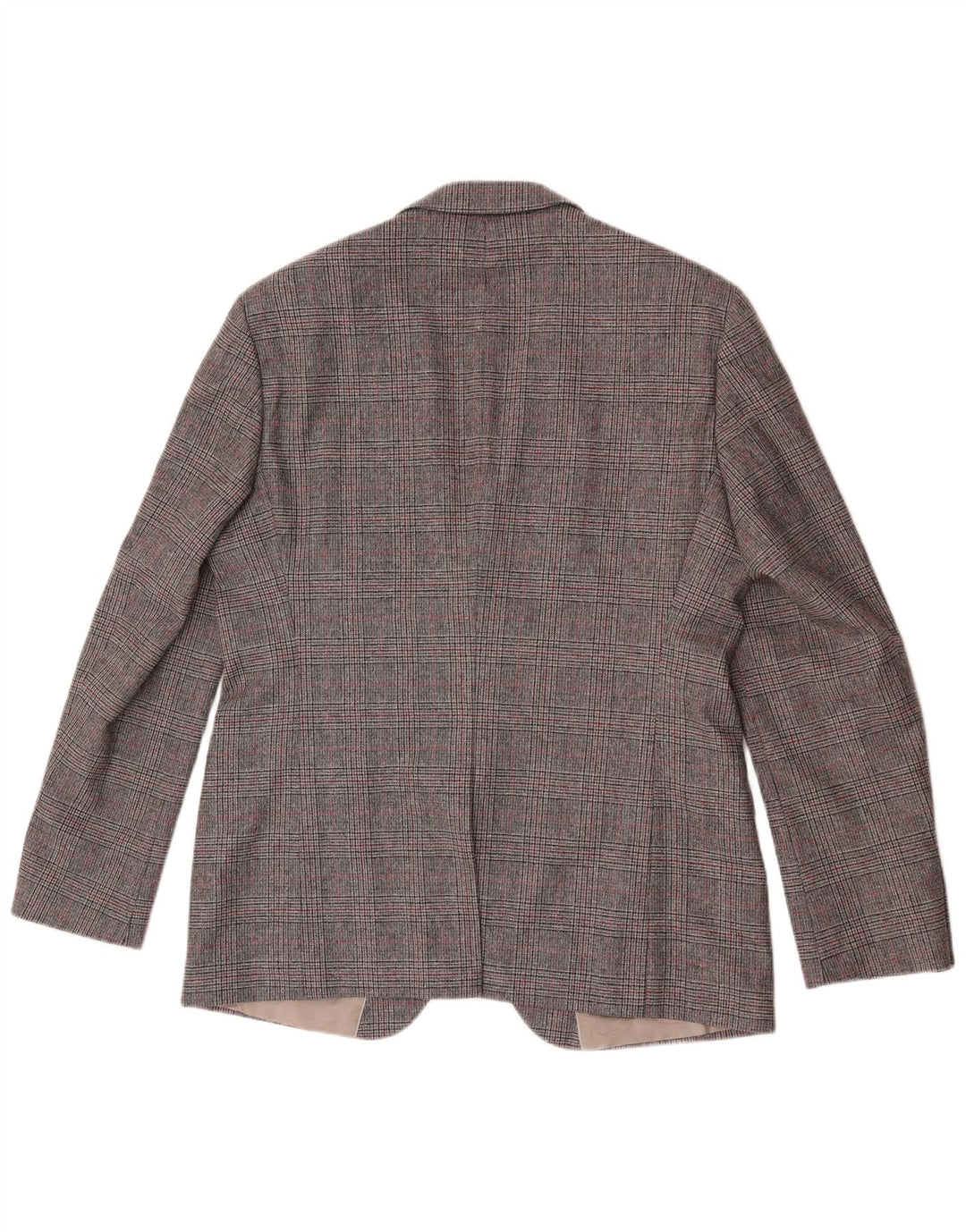 Hugo Boss Herre 2-knaps blazerjakke UK 54 2XL Grå Houndstooth