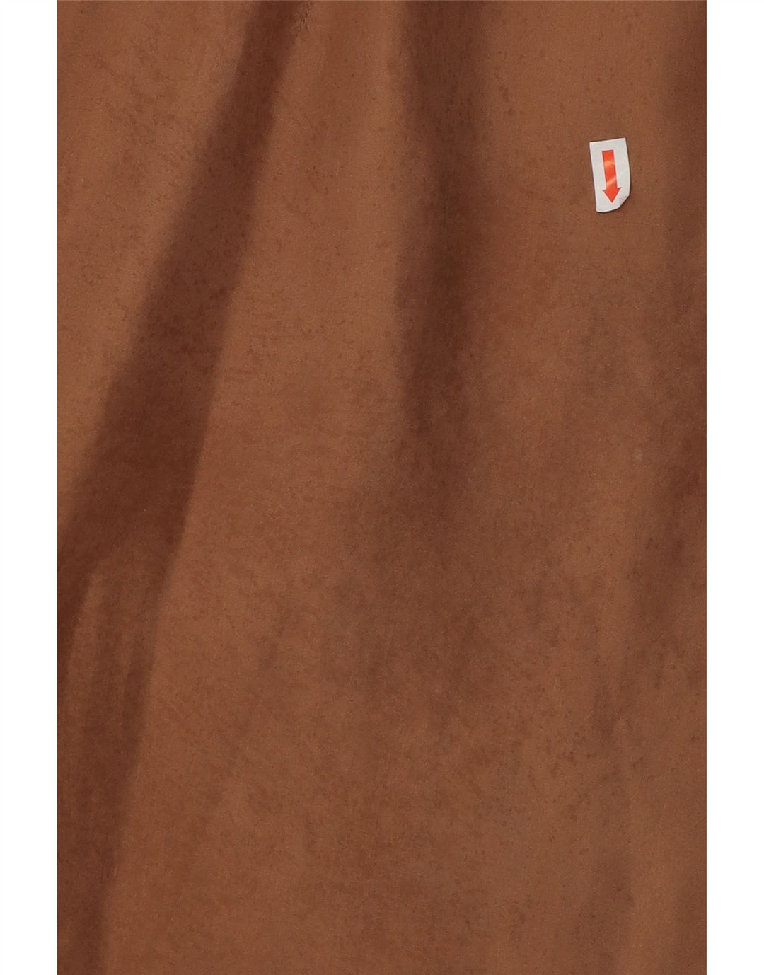 VINTAGE Womens Pencil Skirt W30 Medium Brown Silk
