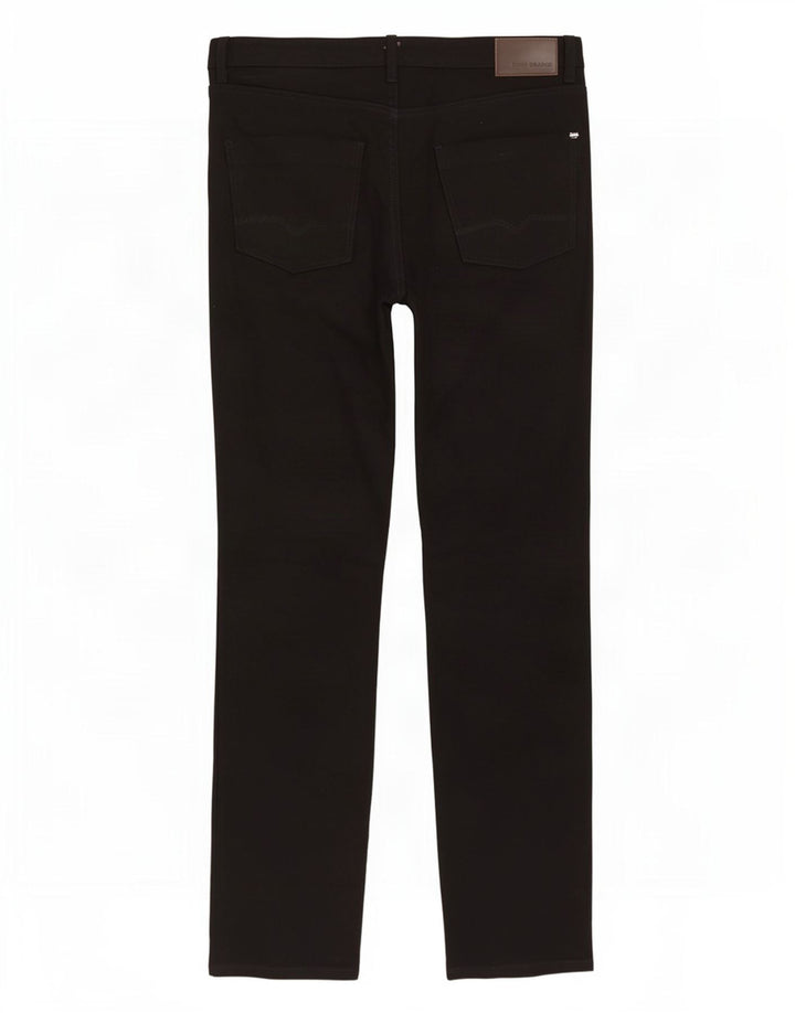 Hugo Boss Herre Slim Jeans W36 L36 Sort Bomuld