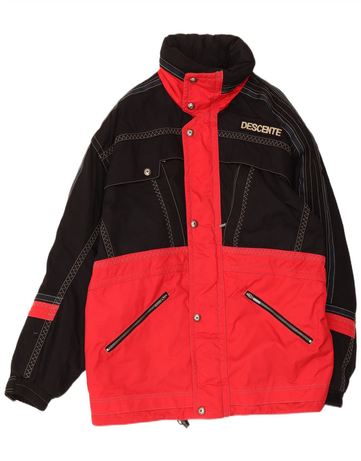 Descente Herre Skijakke UK 42 XL Sort Colourblock