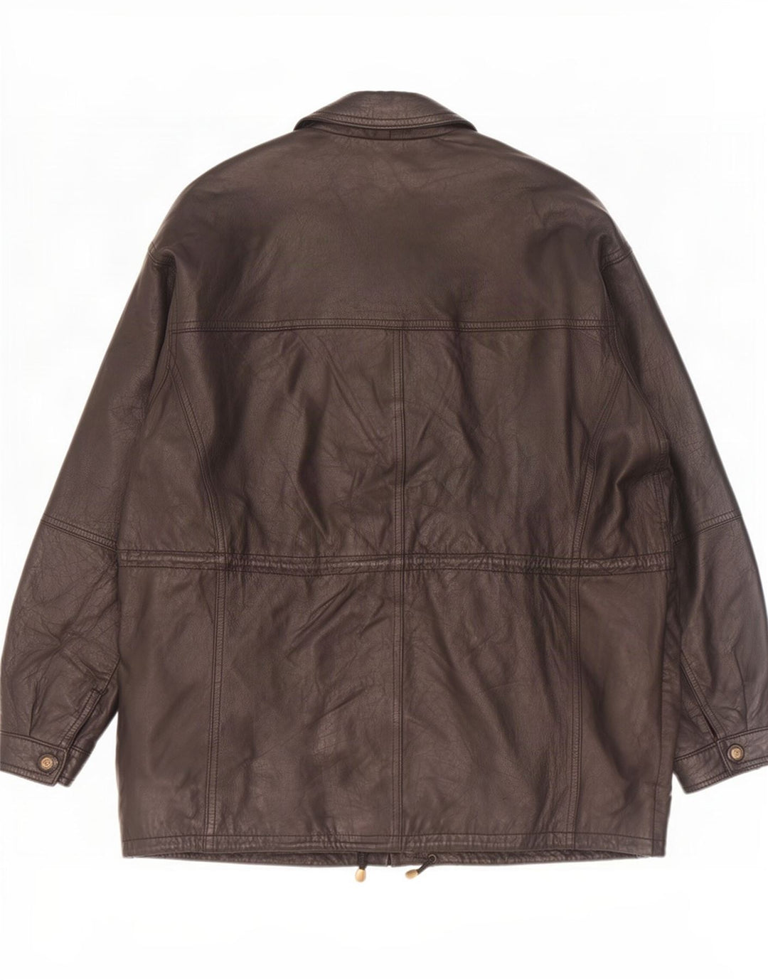 Paco Calvari Herre Læderjakke IT 54 2XL Sort