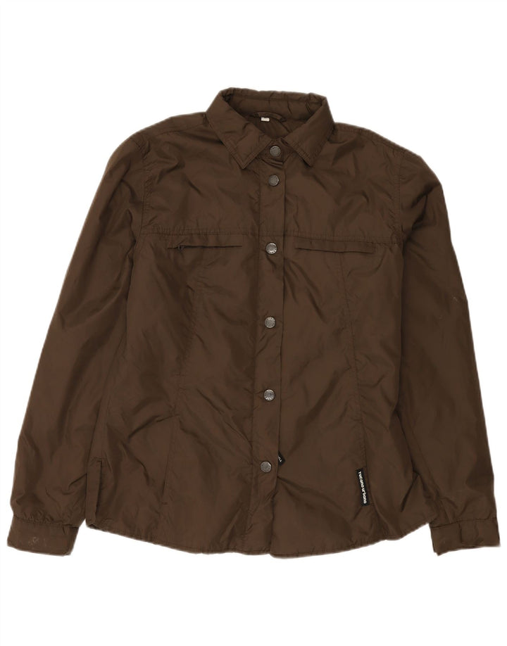 Tucano Urbano Kvinder Utility Jacket UK 14 Medium Brun Nylon
