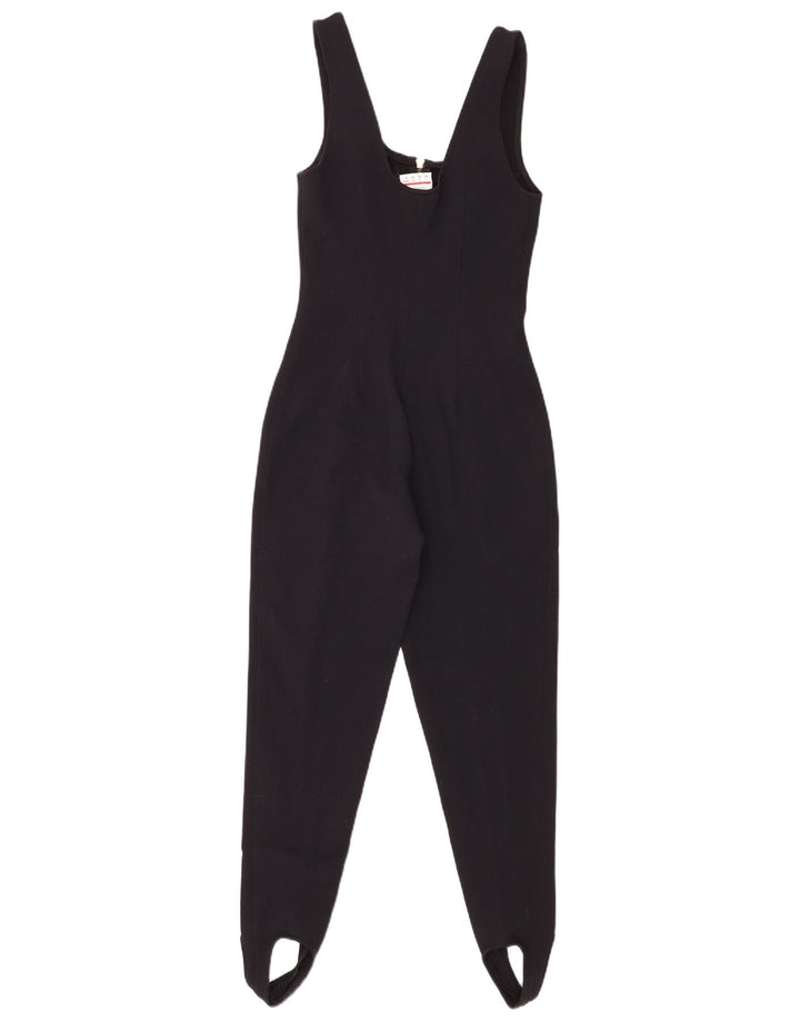 Colmar Dame Ærmeløs Stigbøjle Jumpsuit IT 40 Lille Sort Nylon