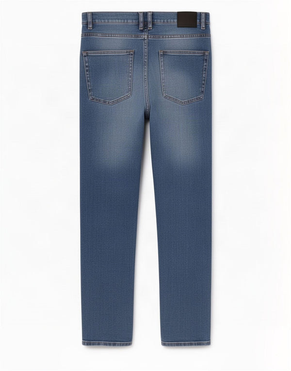 Zara Mens Slim Jeans EU 44 Large W34 L31 Blue Cotton