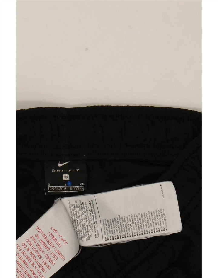 Nike drenge Dri Fit grafiske sportsshorts 8-9 år Lille sort polyester