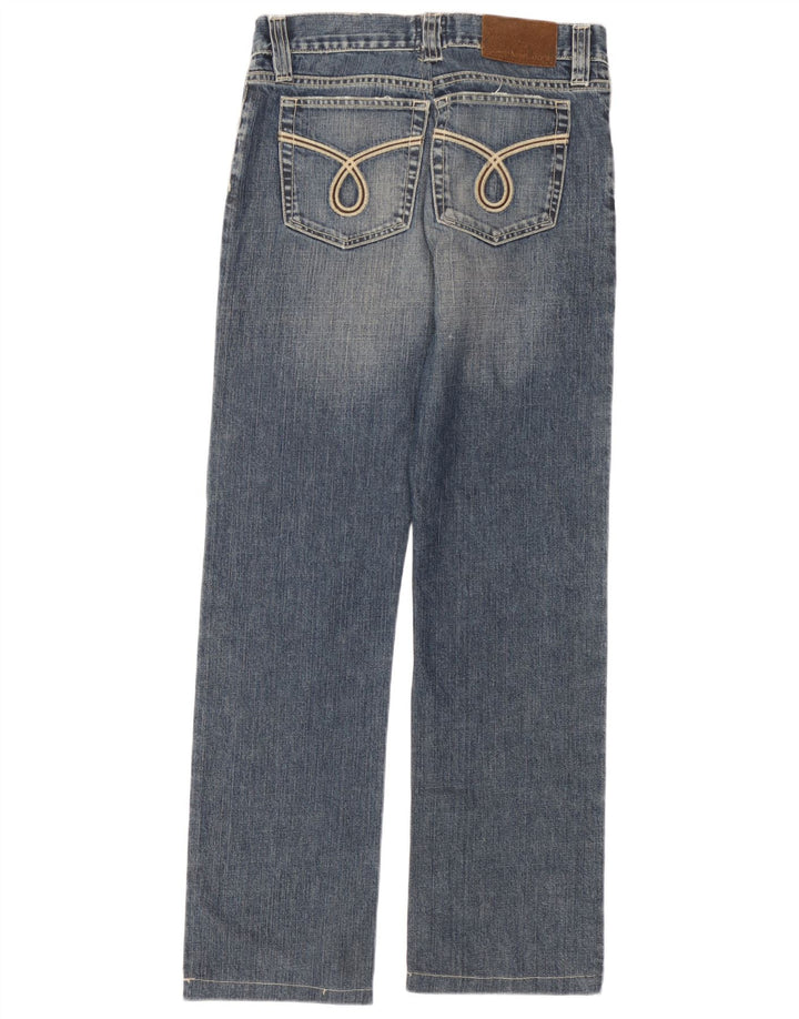 Calvin Klein Dame Straight Jeans W33 L30 Blå Bomuld