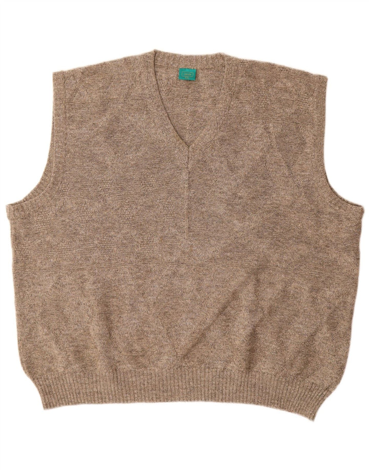 Canda Vest Tank Top 2XL Beige Akryl