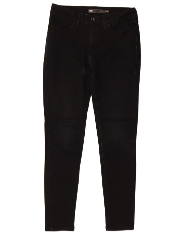 LEVI'S Womens Jegging Jeans  W28 L27 Black Cotton