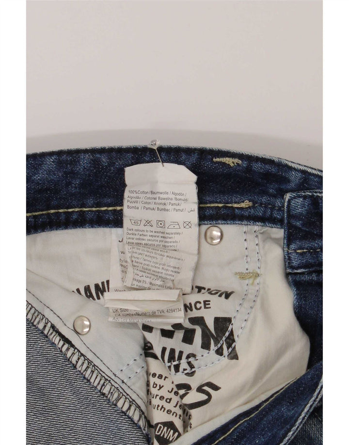 Jack & Jones denimshorts til mænd W36 Stor blå bomuld