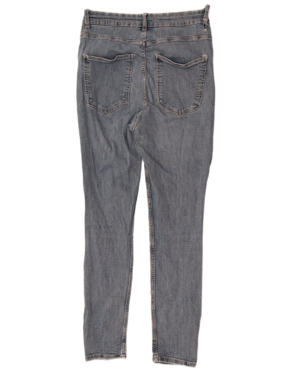 Zara Dame Skinny Jeans EU 42 Large W32 L27 Blå