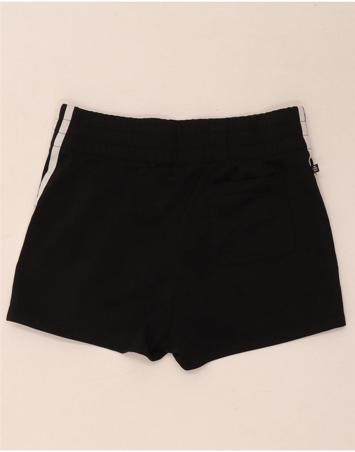 Adidas sportsshorts til kvinder UK 4/6 XS sort polyester