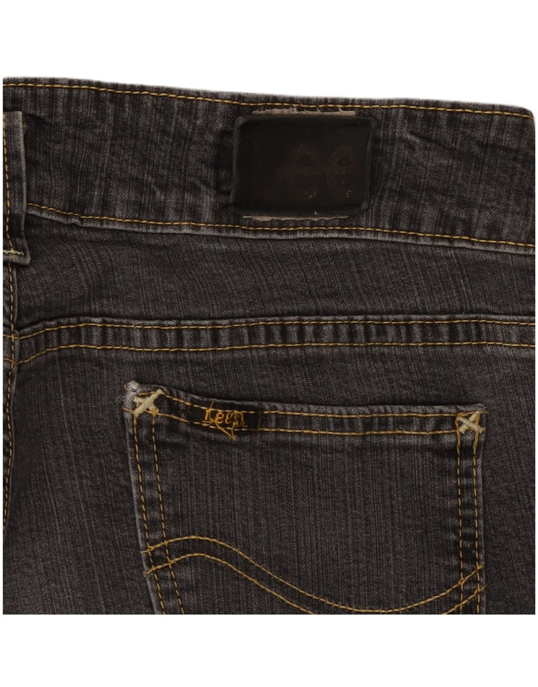 LEE Straight Jeans til kvinder W28 L32 Grå