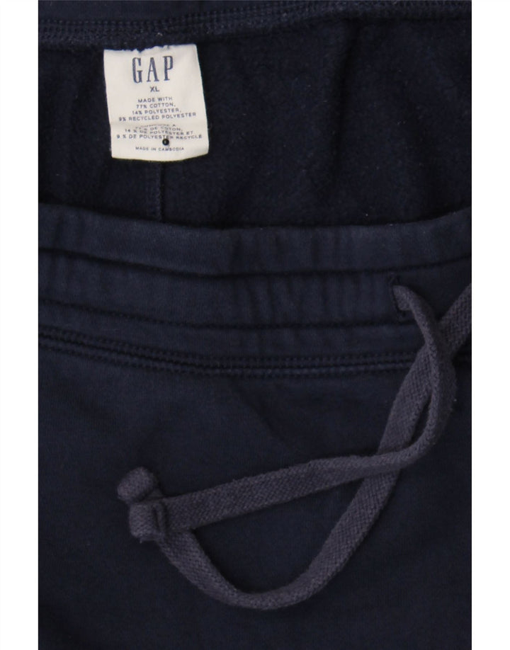 GAP Mens Tracksuit Trousers XL Navy Blue Cotton Vintage Gap and Second-Hand Gap from Messina Hembry 