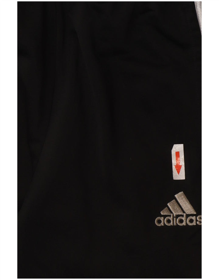 Adidas Drenge Træningsdragt Bukser Joggers 7-8 År Lille Sort Polyester
