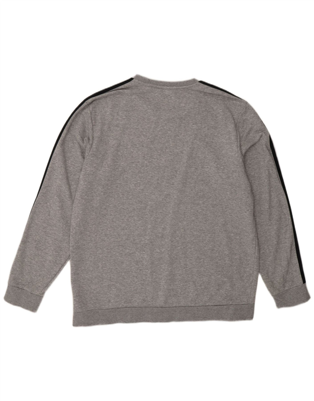 Adidas Sweatshirt Jumper til mænd XL Grå Flecked Bomuld