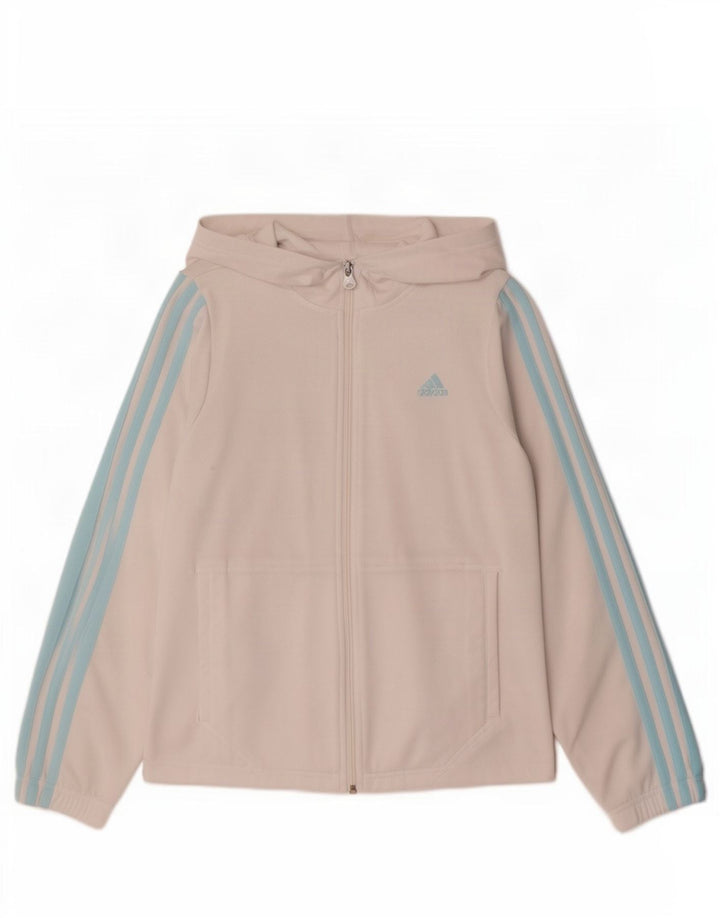 Adidas Dame Hættetrøje Sweater UK 12 Medium White Polyester